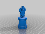  Harry potter chess set  3d model for 3d printers