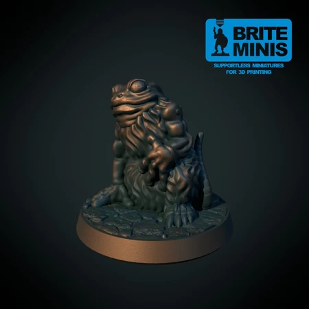 Frograt 28mm (Supportless, FDM-friendly)