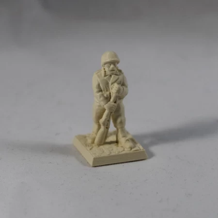 WW2 US Infantry 28mm (supportless, FDM friendly)