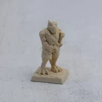 Modelo 3d de Dragonborn 28 mm (sin soporte, compatible con fdm)  para impresoras 3d