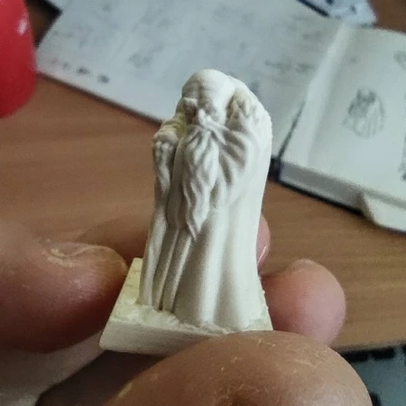  Old man 28 mm (supportless, fdm friendly)  3d model for 3d printers