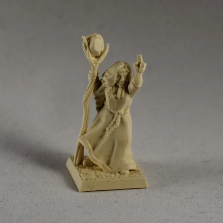  Female druid 28mm (supportless, fdm friendly)  3d model for 3d printers