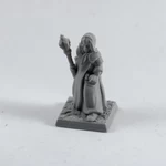  Female cleric 28mm (supportless, fdm friendly)  3d model for 3d printers