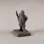   pirate 28mm (supportless, fdm friendly)  3d model for 3d printers