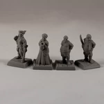   pirate 28mm (supportless, fdm friendly)  3d model for 3d printers