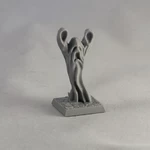  Ghost 28mm (supportless, fdm friendly)  3d model for 3d printers