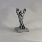 Modelo 3d de Fantasma de 28 mm (sin soporte, compatible con fdm)  para impresoras 3d