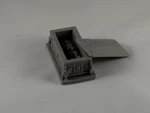   sleeping vampire (supportless, fdm friendly  3d model for 3d printers