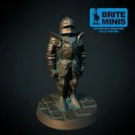  Suit of armor (supportless, fdm-friendly)  3d model for 3d printers