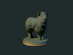 Sheep 28mm (supportless, fdm friendly)  3d model for 3d printers