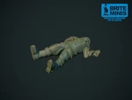  Casualty 28mm (supportless, fdm friendly)  3d model for 3d printers