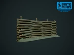   wicker fence (supportless, fdm friendly)  3d model for 3d printers