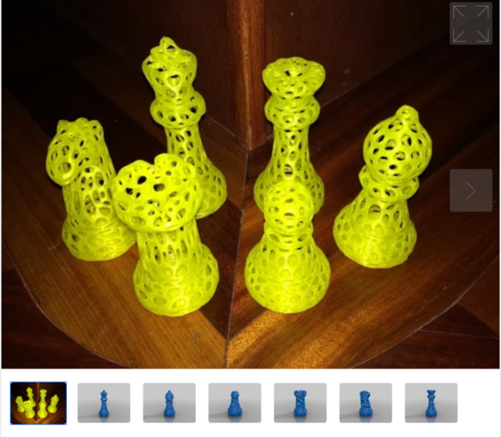 Voronoi Chess Set