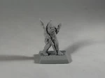   orc with spear (supportless, fdm friendly)  3d model for 3d printers
