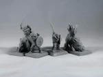  Orc with axe 28mm (supportless, fdm friendly)  3d model for 3d printers