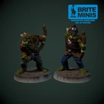   orc scout/archer 28mm (supportless, fdm friendly)  3d model for 3d printers