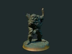 Modelo 3d de  orc scout / archer 28 mm (sin soporte, compatible con fdm) para impresoras 3d