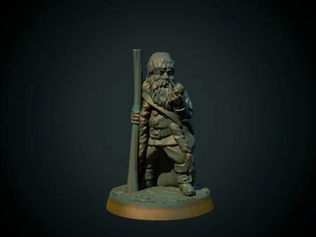 Santa/traveller 28mm (supportless, FDM friendly)