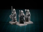  Santa/traveller 28mm (supportless, fdm friendly)  3d model for 3d printers