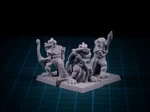  Kobold 28mm (supportless, fdm friendly)  3d model for 3d printers