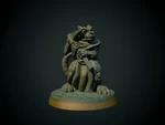  Kobold 28mm (supportless, fdm friendly)  3d model for 3d printers