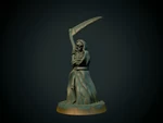  Grim reaper 28mm (supportless, fdm friendly)  3d model for 3d printers