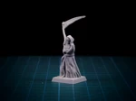 Modelo 3d de Grim reaper 28 mm (sin soporte, compatible con fdm) para impresoras 3d