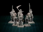  Grim reaper 28mm (supportless, fdm friendly)  3d model for 3d printers