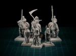 Modelo 3d de Grim reaper 28 mm (sin soporte, compatible con fdm) para impresoras 3d