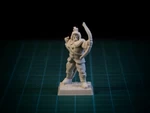  Ranger archer 28mm (suportless, fdm friendly  3d model for 3d printers