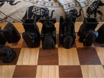  Demon chess  3d model for 3d printers