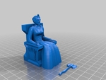 Modelo 3d de Demonio de ajedrez para impresoras 3d