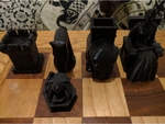 Modelo 3d de Demonio de ajedrez para impresoras 3d