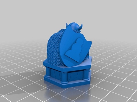  Demon chess  3d model for 3d printers