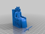 Modelo 3d de Demonio de ajedrez para impresoras 3d