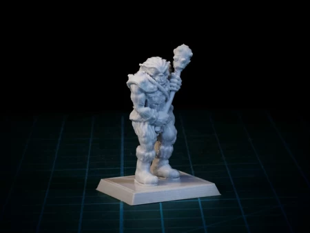  Bugbear 28mm (supportless, fdm friendly)  3d model for 3d printers