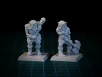  Bugbear 28mm (supportless, fdm friendly)  3d model for 3d printers
