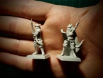  Tiefling female 28mm (no supports, fdm friendly)  3d model for 3d printers