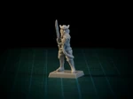  Tiefling female 28mm (no supports, fdm friendly)  3d model for 3d printers