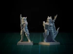  Tiefling female 28mm (no supports, fdm friendly)  3d model for 3d printers