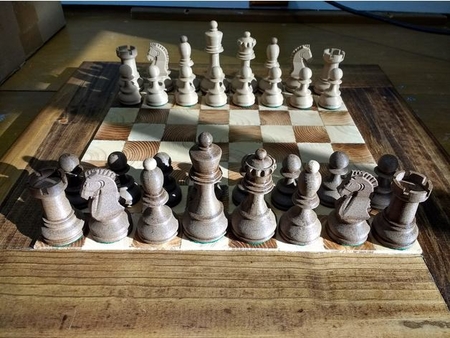  Dubrovnik i chess set (1950)  3d model for 3d printers