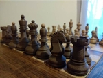  Dubrovnik i chess set (1950)  3d model for 3d printers