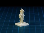  Fancy gnome 28mm (no supports, fdm)  3d model for 3d printers