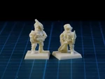  Fancy gnome 28mm (no supports, fdm)  3d model for 3d printers