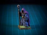  Hooded stranger 28mm (no supports, fdm)  3d model for 3d printers