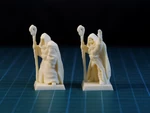  Hooded stranger 28mm (no supports, fdm)  3d model for 3d printers