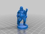  Ogre - 28mm (fdm no suports needed)  3d model for 3d printers