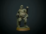  Ogre - 28mm (fdm no suports needed)  3d model for 3d printers