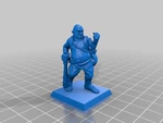  Ogre - 28mm (fdm no suports needed)  3d model for 3d printers