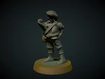  Engineer / explorer 28mm (no supports needed)  3d model for 3d printers
